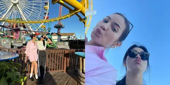 Momen Hesti Purwadinata Bertemu Enzy Storia di Amerika, Langsung Histeris Kegirangan