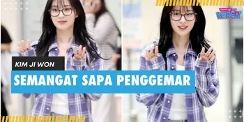 Momen Kim Ji Won di Bandara Sepulang dari Taipei, Semangat Sapa Penggemar Meski Alami Delay
