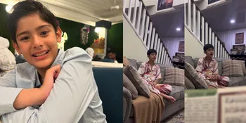 Momen King Faaz Anak Fairuz A Rafiq Murojaah Alquran Setelah Sahur, Sonny Septian Beri Dukungan
