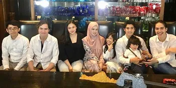 Momen Langka Al, El dan Dul Ngumpul Bareng Anak-Anak Mulan Jameela