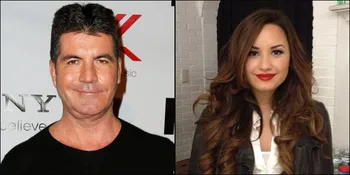 Momen Lucu Demi Lovato dan Simon Cowell di THE X FACTOR