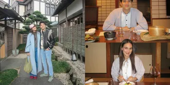 Momen Luna Maya dan Maxime Bouttier Liburan di Jepang, Disebut Makin Mirip