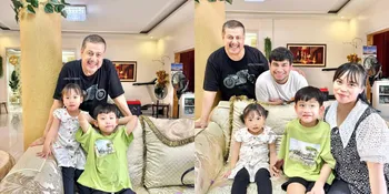Momen Mama Mega Menangis Akhirnya Bisa Bertemu Pak Muh, Ingin Ritsuki dan Natsuki Punya Kakek