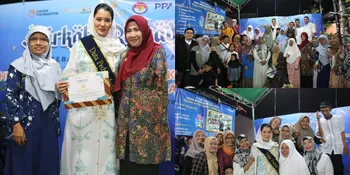 Momen Marcella Zalianty Berbagi Berkah Ramadan di Rumah Autis, Banjir Pujian Netizen
