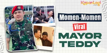 Momen-Momen Viral Mayor Teddy, Dari Gendong Gibran hingga Dicubit Luhut