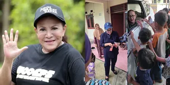 Momen Mpok Atiek Pulang Kampung, Bagi-Bagi Uang ke Tetangga - Disambut Hangat dan Tertib