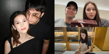 Momen Ngedate Sandrinna Michelle dan Junior Roberts Ikut Kelas Memasak, Seru-seruan Bikin Kue Bareng