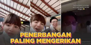 Momen Ngeri Dinar Candy & dr. Richard Lee di Pesawat Menuju Bali