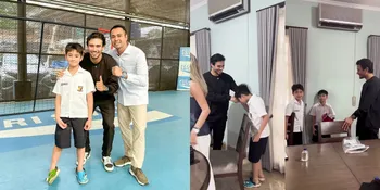 Momen Rafathar Cium Tangan Nathan Tjoe-A-On saat Berkunjung ke Andara, Disebut Kena Starstruck