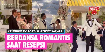 Momen Resepsi Salshabilla Adriani dan Ibrahim Risyad Di Bali, Refal Hady Jadi Groomsmen