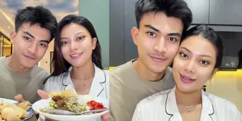 Momen Sahur Hanum Mega dan Suami, Tetap Mesra di Bulan Penuh Berkah