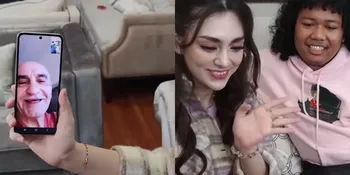 Muka Kelihatan Tegang, Ini 7 Potret Marshel Widianto Temani Celine Evangelista Video Call sang Ayah - Dikenalkan Hanya Sebagai Teman