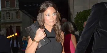 Muncul di Depan Publik, Pippa Middleton 'Lupa' Pakai Make-Up