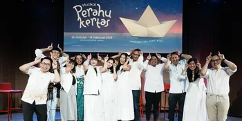 Musikal Perahu Kertas Siap Mengarungi Panggung Awal 2026