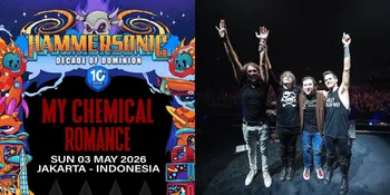 My Chemical Romance Siap Hajar Panggung Hammersonic 2026, Cepat Beli Tiketnya!
