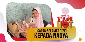 Nadya Mustika Lulus Kuliah, Rizki DA Beri Selamat