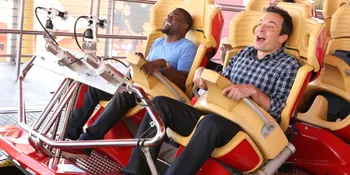 Naik Roller Coaster, Jimmy Fallon - Kevin Hart Malah...