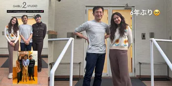 Napak Tilas ke Studio Ghibli, Sherina Ulang Kembali Momen 6 Tahun Silam