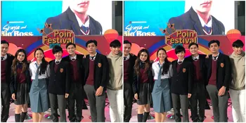 Natasha Wilona Tampil Maskulin saat Hadir di Meet And Greet Serial 'SKAYA AND THE BIG BOSS'