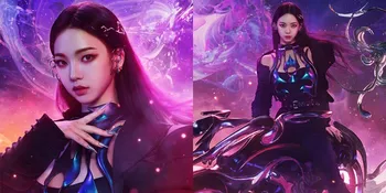 'Next Level', aespa Rilis Foto Teaser Karina Tampil dengan Konsep Futuristik Naik Moge Unik!