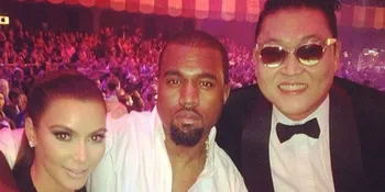 Ngefans? Selebritis Hollywood Ini Foto Bareng PSY 'Gangnam Style'