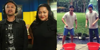 Ngefans, Tike Priatnakusumah Ikutan SuJu Basah-Basahan