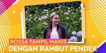 Nostalgia! Foto Jadul Rossa, Terlihat Manis dengan Rambut Pendek