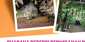 Nuansa Venue Resepsi Laudya Cynthia Bella-Engku Emran, Romantis!
