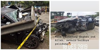 Nyaris Kehilangan Nyawa! Foto Mobil 6 Selebriti yang Terlibat Kecelakaan, Hancur Lebur Tak Berbentuk