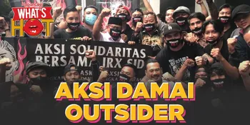 Outsider Gelar Aksi Damai di Depan PN, Jerinx Berterimakasih