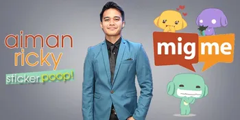 Pacar Baru dan Kalah Main Game, Wajah Aiman Ricky Penuh Sticker!