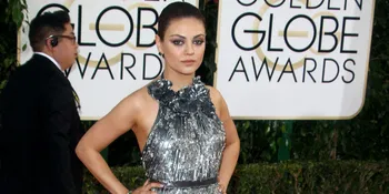 Pakai Baju Ketat, Mila Kunis Pamer Perut Besarnya