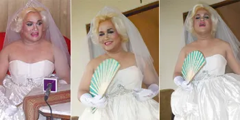 Pakai Baju Pengantin, Tata Liem Tak Takut Diprotes