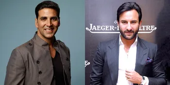 Pakai Celana Kolor, Putra Akshay dan Saif Ali Khan Tetap Ganteng