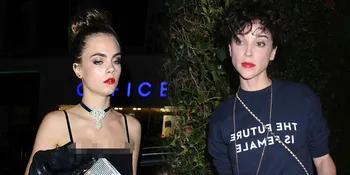Pakai Cincin Sama, Cara Delevingne &#38; 'Pacar Lesbiannya' Tunangan?