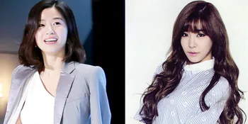 Pakai Dress Kembar, Jun Ji Hyun Vs Tiffany SNSD Cantik Mana?