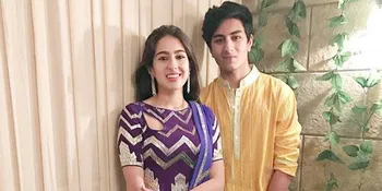 Pakai Sari, Sara Ali Khan Anak Tiri Kareena Kapoor Tambah Cantik!
