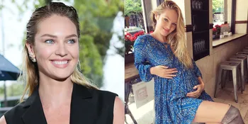Pamer Perut Buncit, Candice Swanepoel Umumkan Jenis Kelamin Bayi