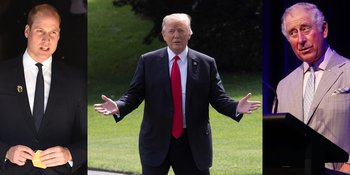 Pangeran Charles &#38; William Enggan Temui Donald Trump Saat Kunjungannya ke Inggris