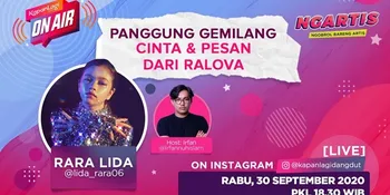 Panggung Gemilang Cinta dan Pesan dari Ralova | KapanLagi On Air