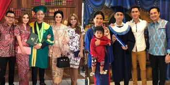 Para Selebriti Ini Foto Bersama Saat Wisuda Anak Meski Telah Bercerai