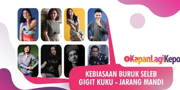Para Selebriti Ini Ternyata Punya Kebiasaan Buruk Lho! Apa Saja Ya?