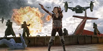 Para Zombie 'RESIDENT EVIL: RETRIBUTION' Puncaki Box Office