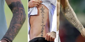 [Parade Foto] Tato-Tato David Beckham dan Maknanya