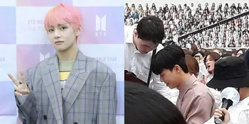 Park Seo Joon, Park Bo Gum Sampai Ha Ji Won Datang Dukung V di Konser BTS