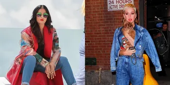 Party Bareng, Aishwarya Rai dan Katy Perry Adu Cantik Pakai Lipstik Merah