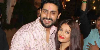 Peluk Cium Mesra di Perayaan Diwali, Abhi - Aishwarya Bikin Baper
