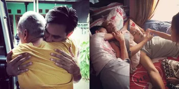 Pelukan Darius Sinathrya Ketika Ayah Tercinta Jatuh Sakit