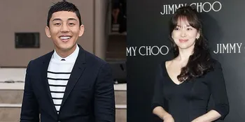 Pemotretan Bareng, Yoo Ah In Cium-Cium Mesra Song Hye Kyo