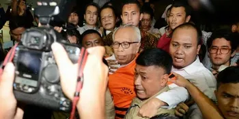 Penahanan OC Kaligis Picu Kericuhan di Gedung KPK